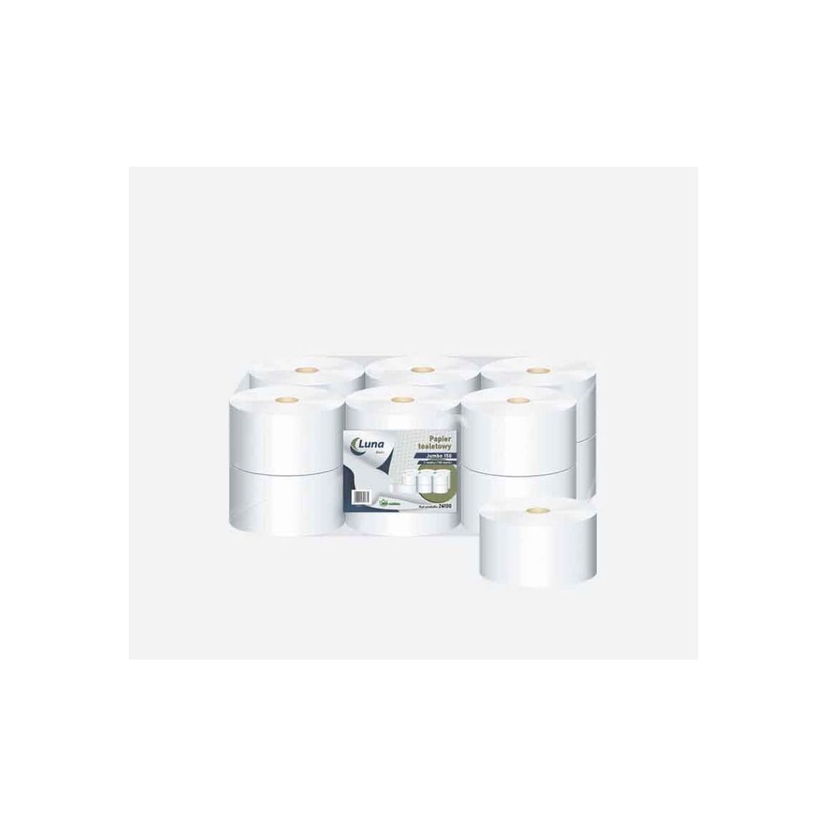 Papier toaletowy Jumbo 150 celuloza 2 warstwy
