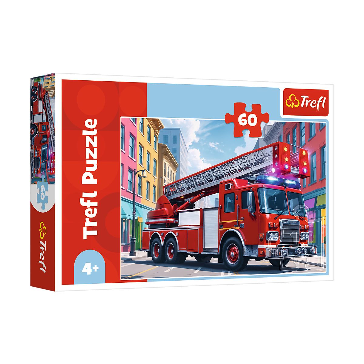 Puzzle Wóz strażacki 60 el. Trefl (17405)