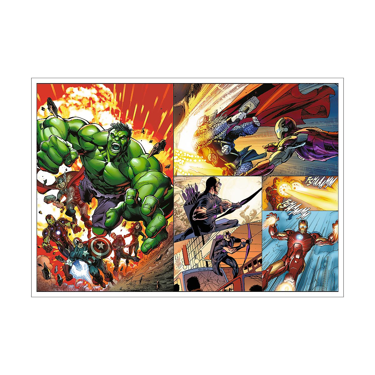 Puzzle Trefl Avengers 4x250 el. (13309)