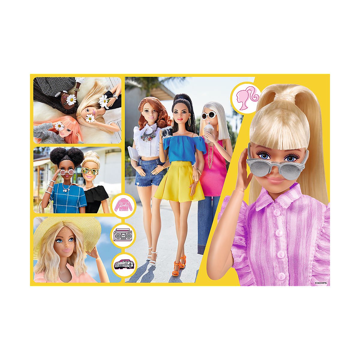 Puzzle Trefl Barbie Brokatowa Barbie 100 el. (457768)