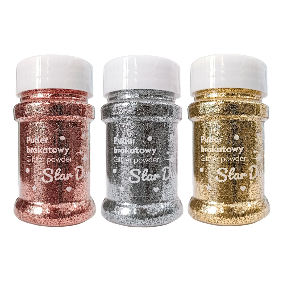 Puder Interdruk STAR DUST 9 szt brokat 5902277337122