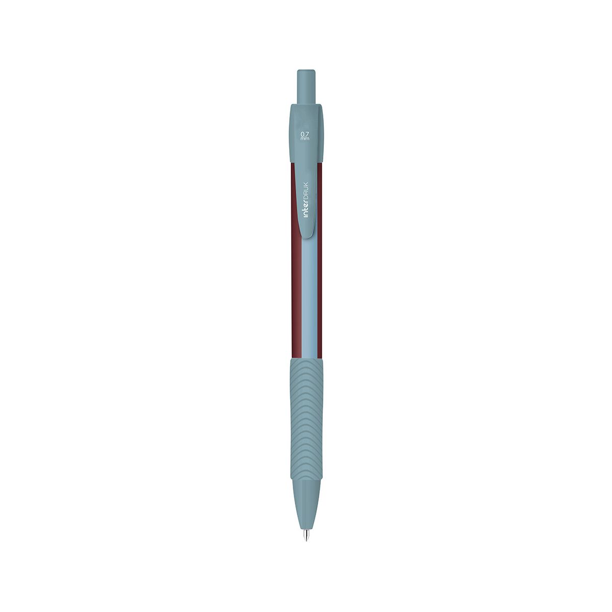 Długopis wymazywalny Interdruk TUTTO BELLO z gripem niebieski 0,7mm (żelowy)