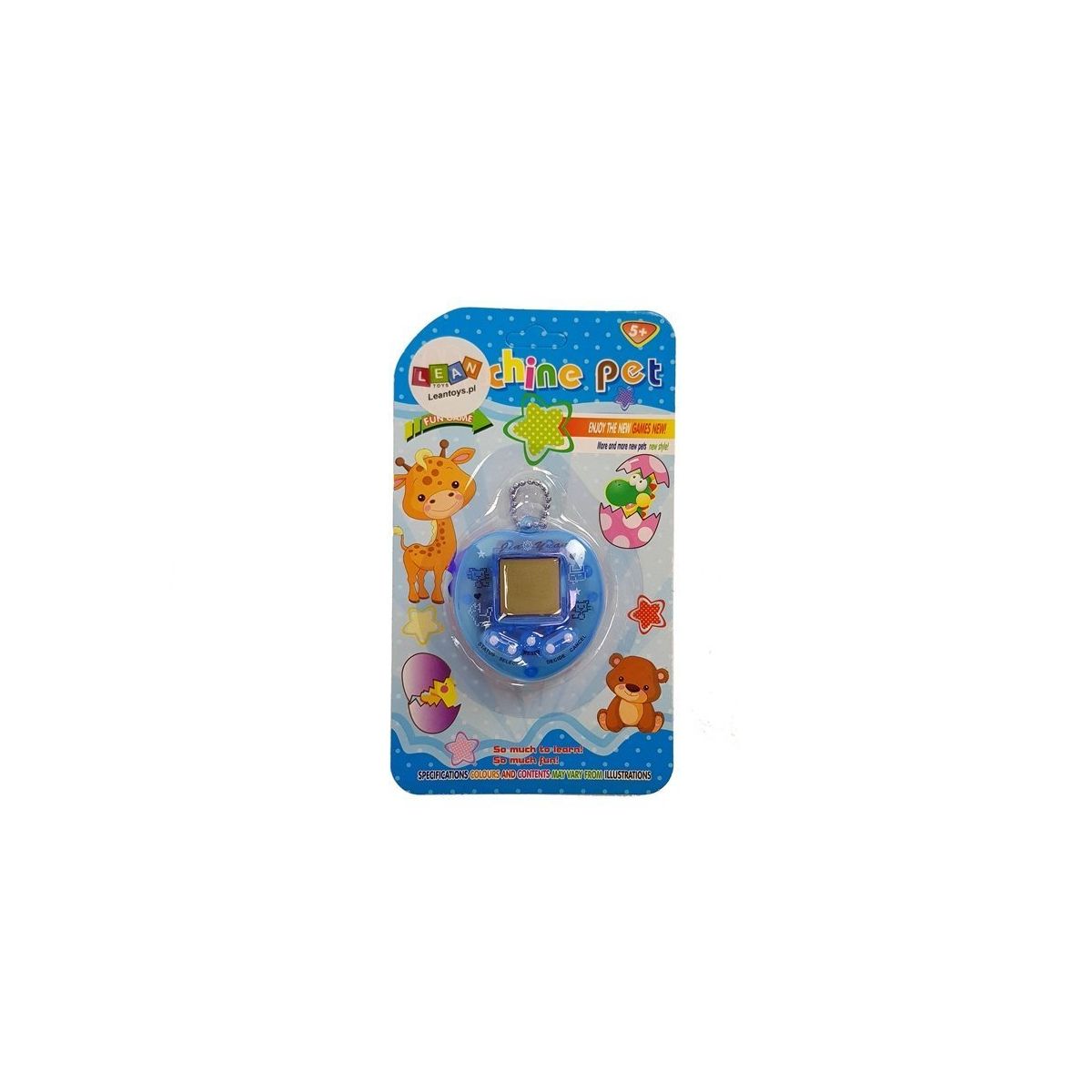 Gra elektroniczna Lean Tamagotchi niebieskie (4007)