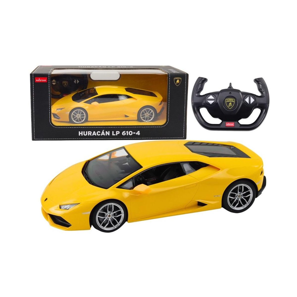 Samochód Lean Lamborghini Huracan RC 1:14 żółte (19804)