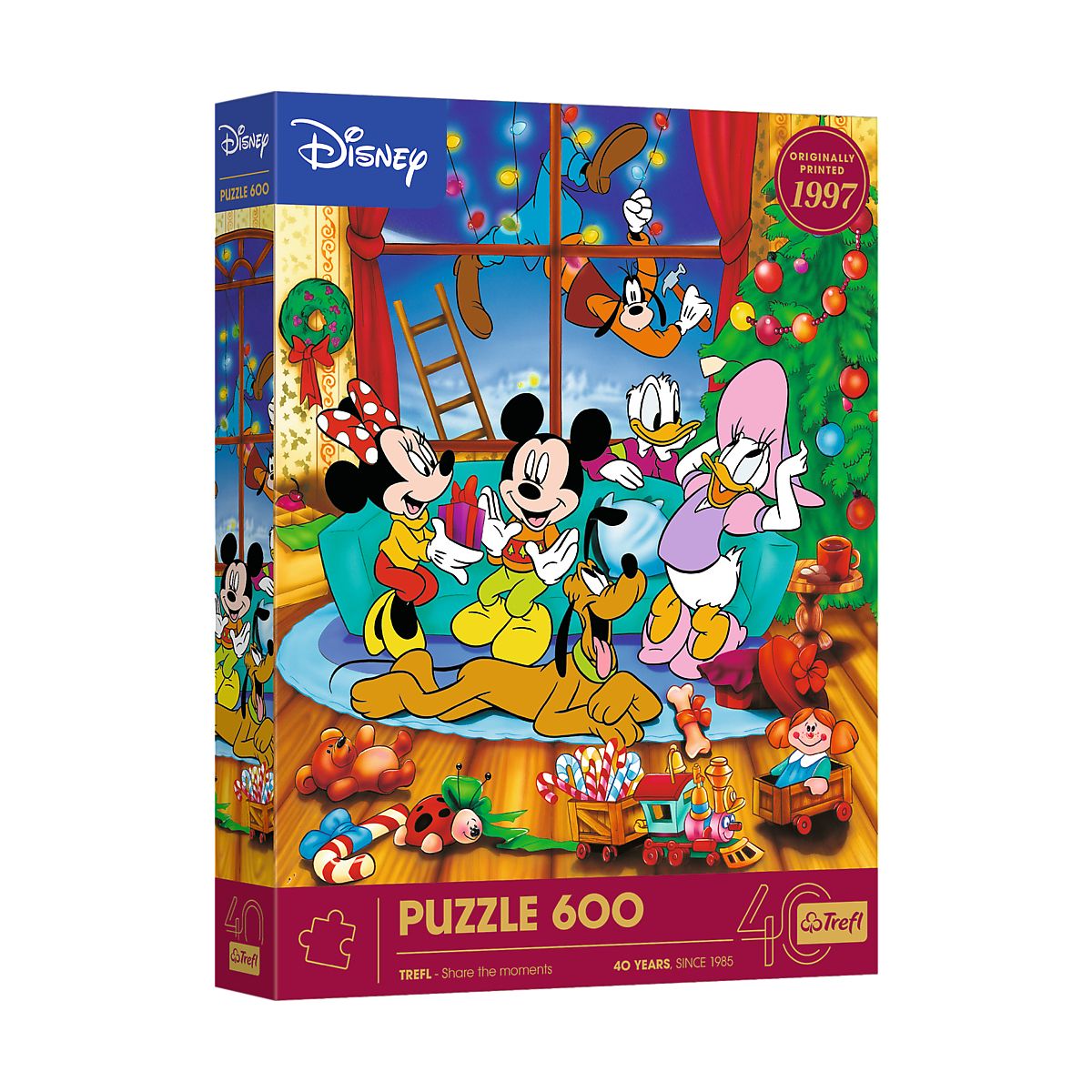 Puzzle Myszka Miki I Przyjaciele Xmass 600 el. Trefl (37602)