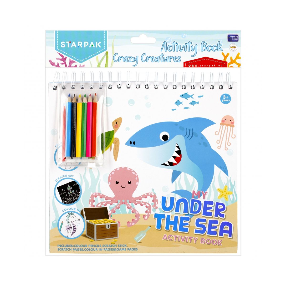 Zestaw kreatywny CRAZY CREATU Starpak (497703)