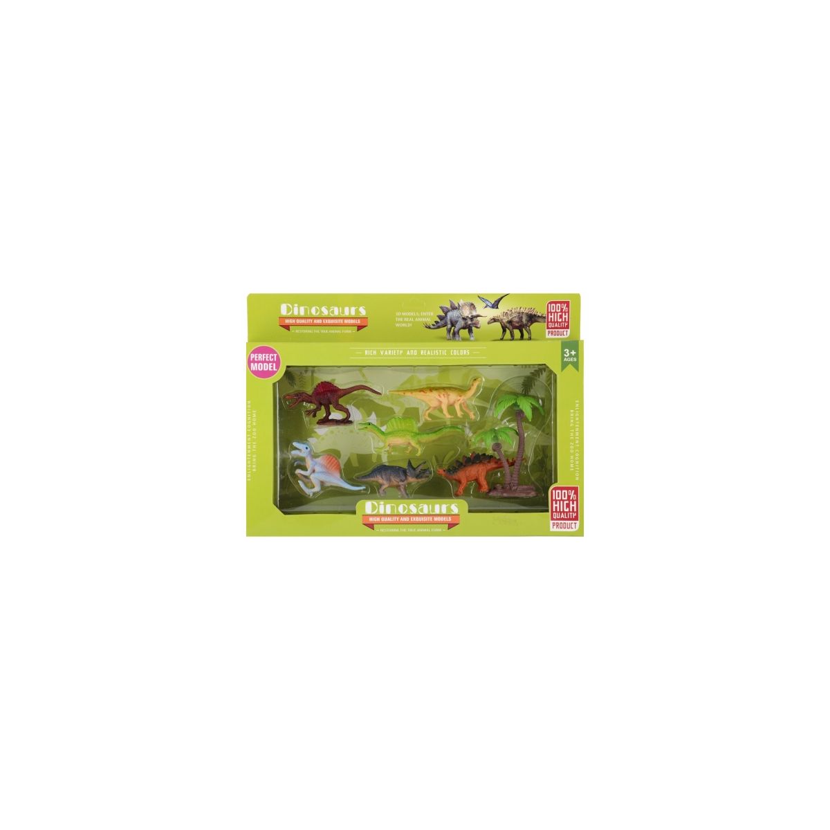 Figurka dinozaury 6 szt. wkład Mega Creative (570721)