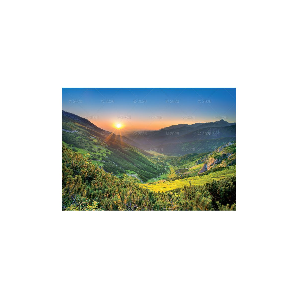 Kalendarz ścienny Tatry i Podhale rodzinny 2023 280mm x 200mm Lucrum (WL04)