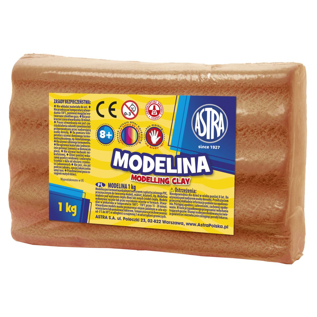 Modelina Astra 1 kol. brązowa 1000g