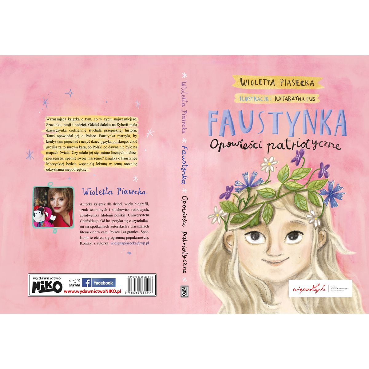 Książeczka edukacyjna Niko Faustynka. Opowieści patriotyczne.