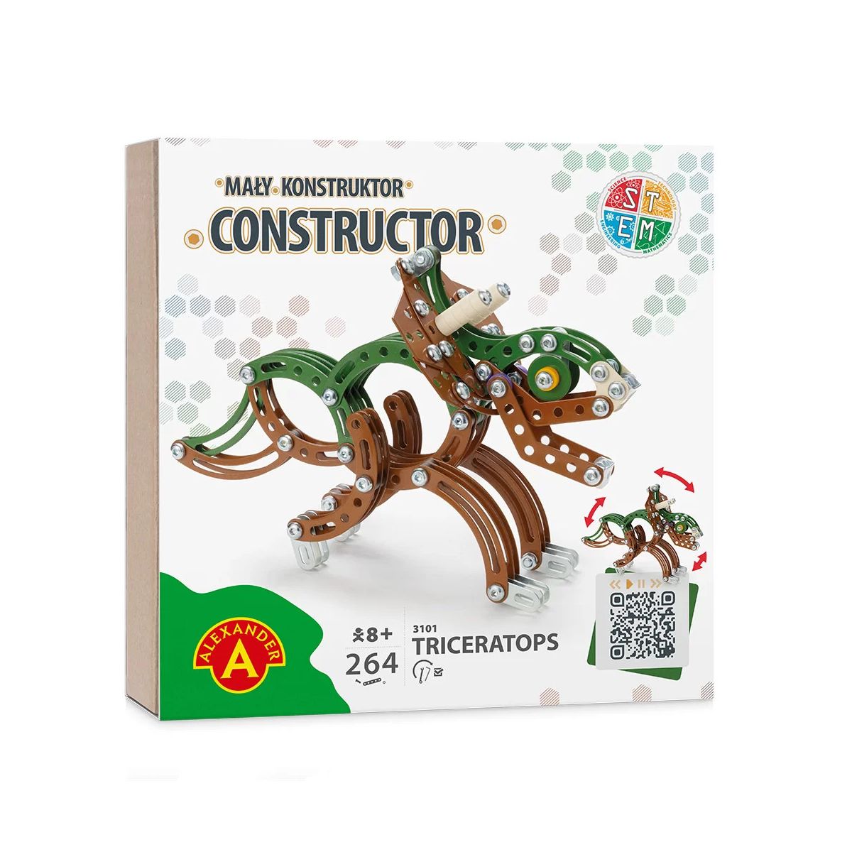 Klocki konstrukcyjne Triceratops Alexander (31010)