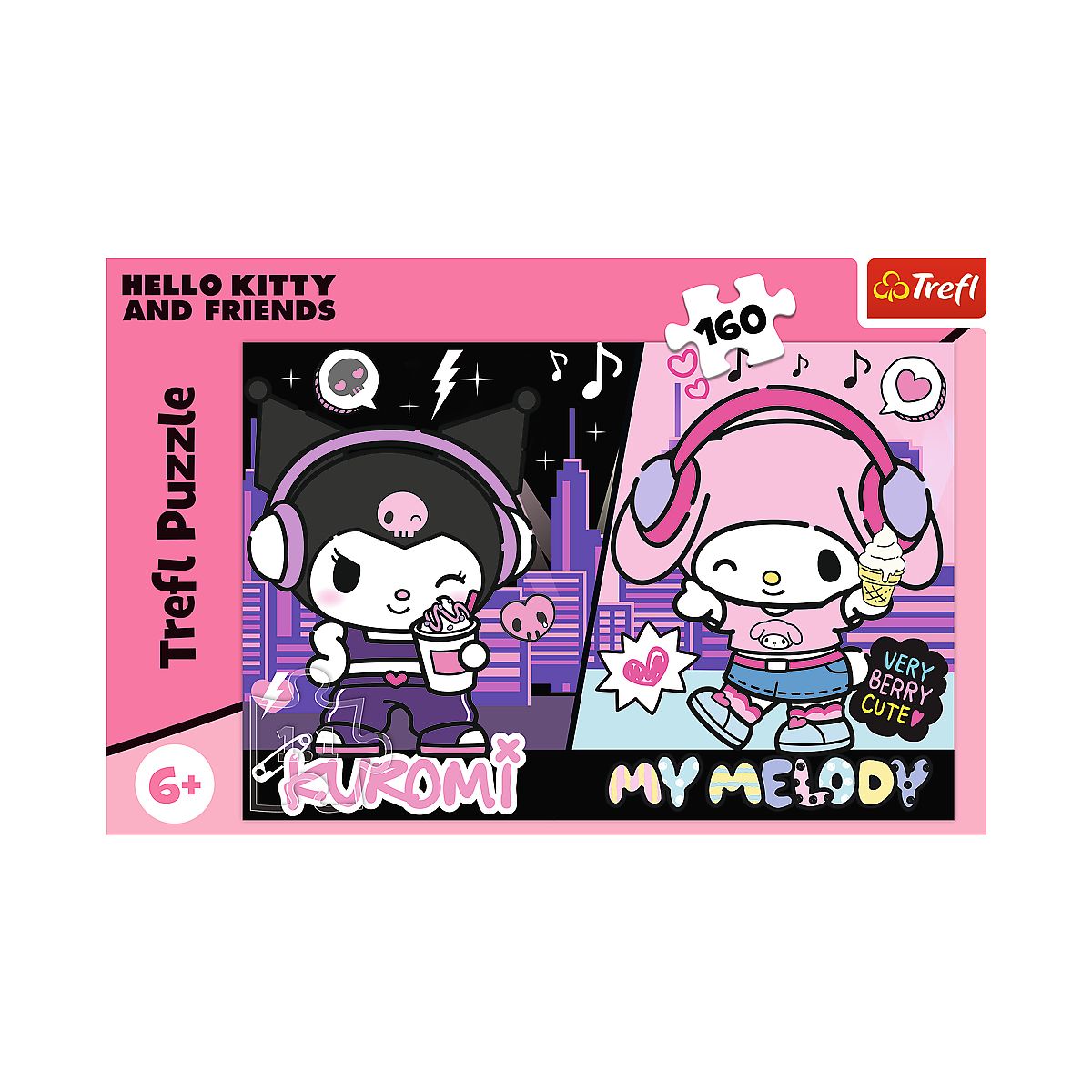 Puzzle Kuromi rządzi 160 el. Trefl (15430)
