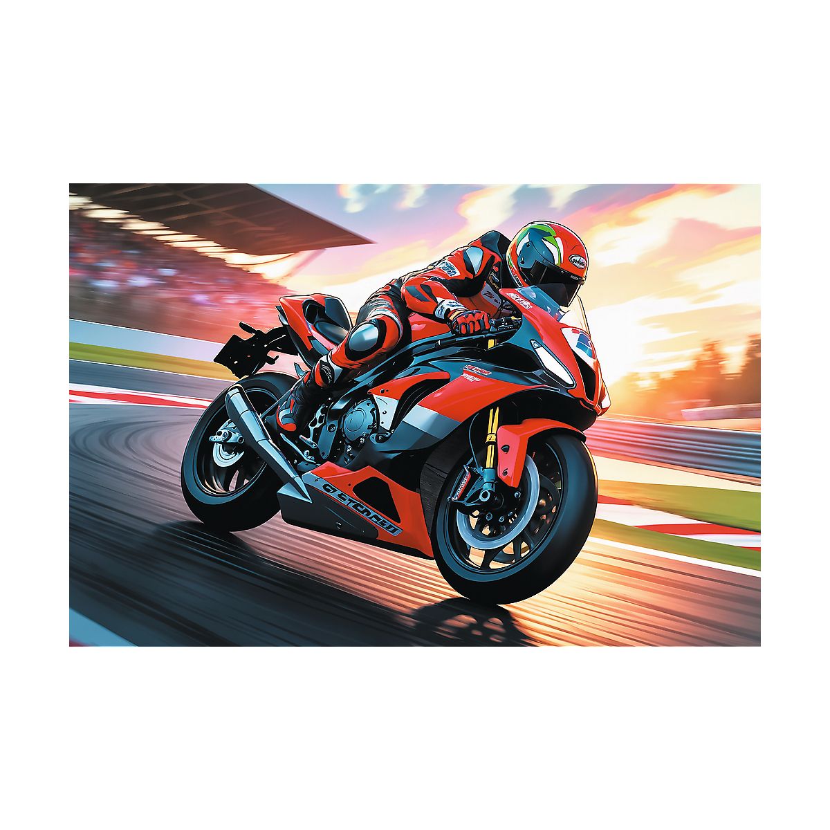 Puzzle Trefliki Szybki motocykl 100 el. Trefl (16489)