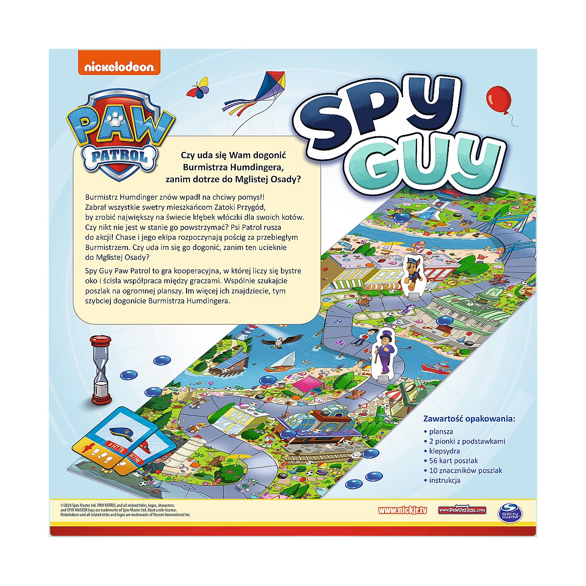 Gra planszowa Trefl Paw Patrol Spy Guy (02696)