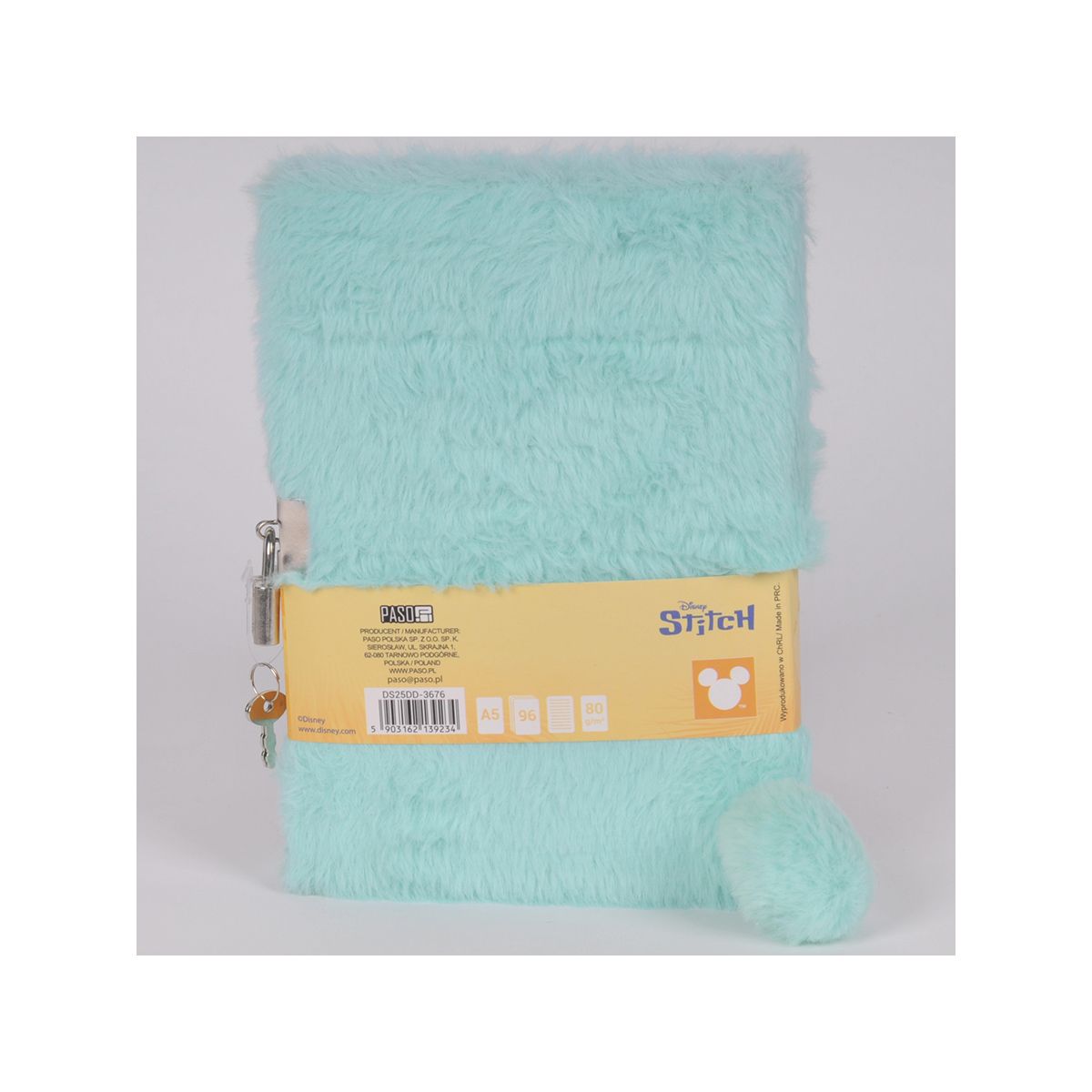 Pamiętnik Paso pluszowy Stitch A5 (DS25FF-3676)