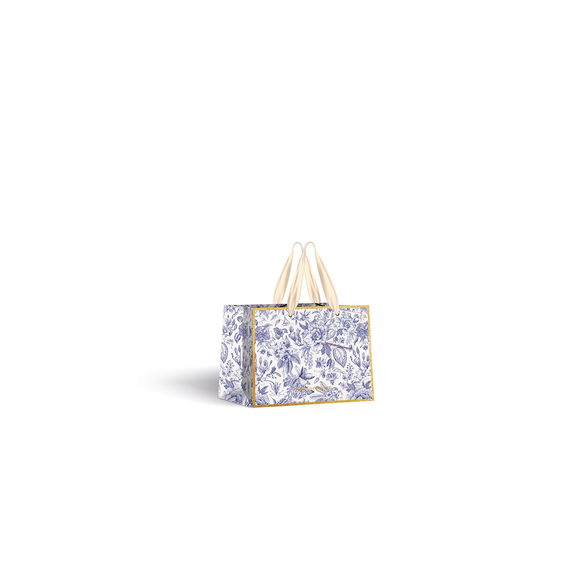Torba prezentowa Interdruk GOLD 18x23x10 A5 (190g mała pozioma)