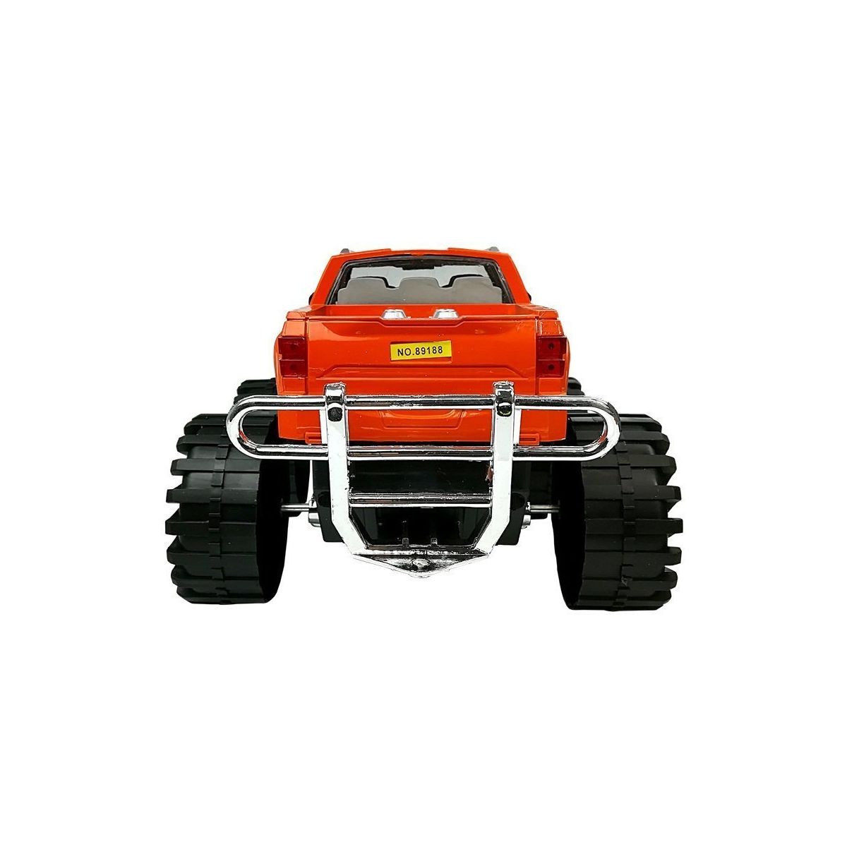 Samochód Lean Zestaw Pojazdów Czerwony Monster Truck Czarne BMW Laweta 58 cm (9268)