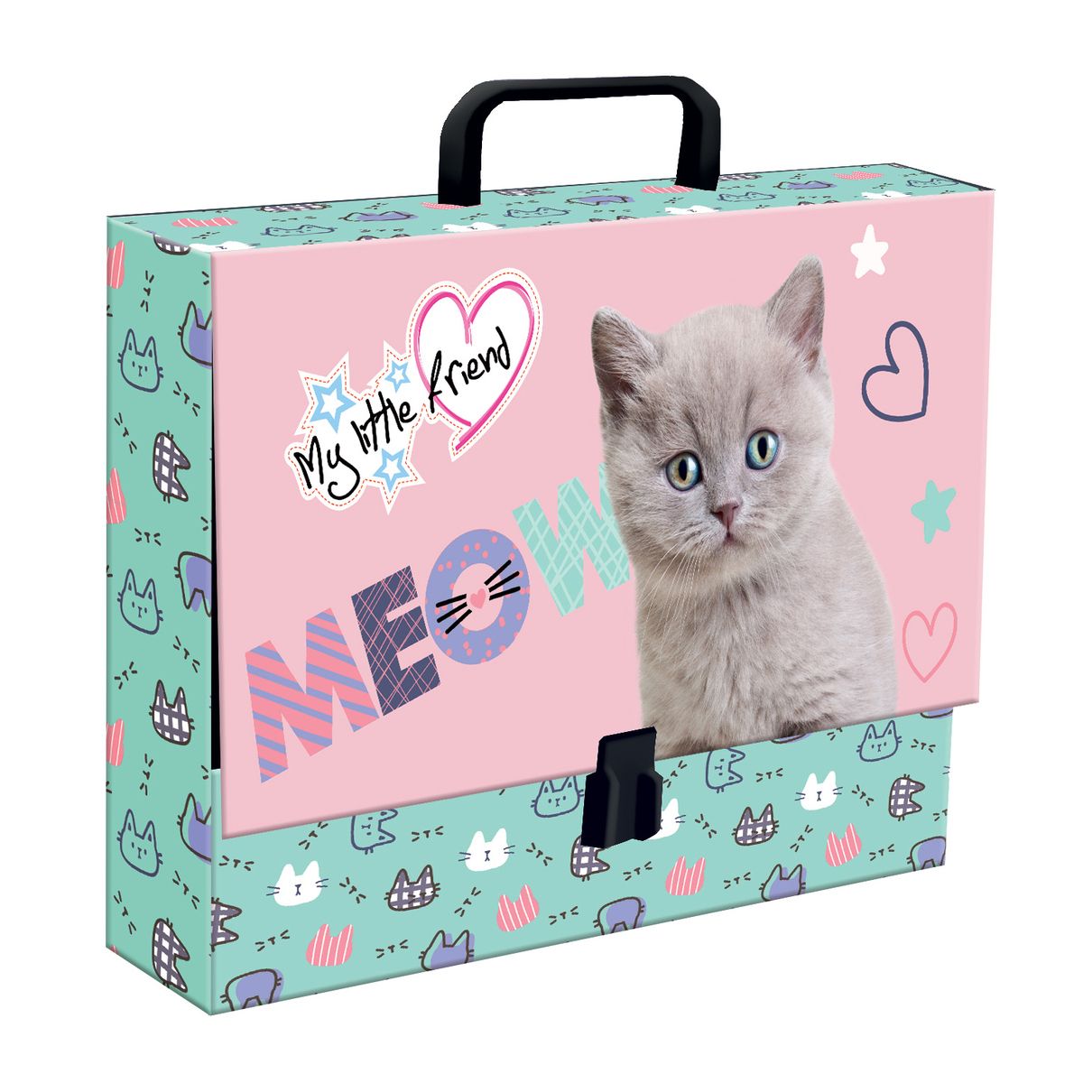 Teczka kartonowa My Little Friend Fluffy Kitty Unipap