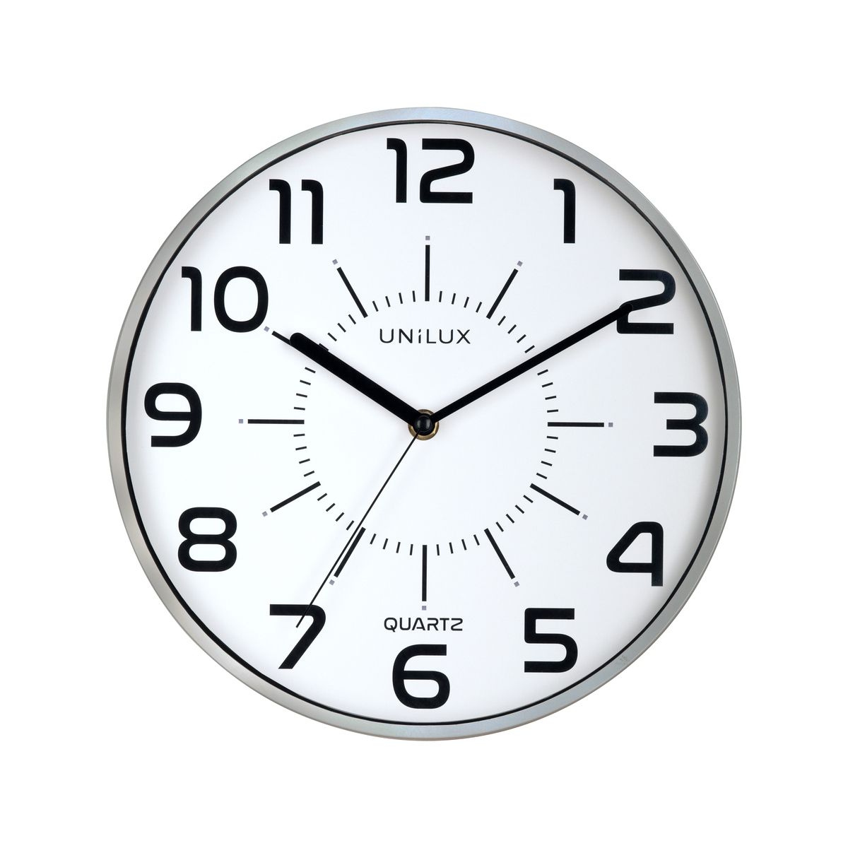 Zegar ścienny Pop metaliczny szary Unilux (400094283)