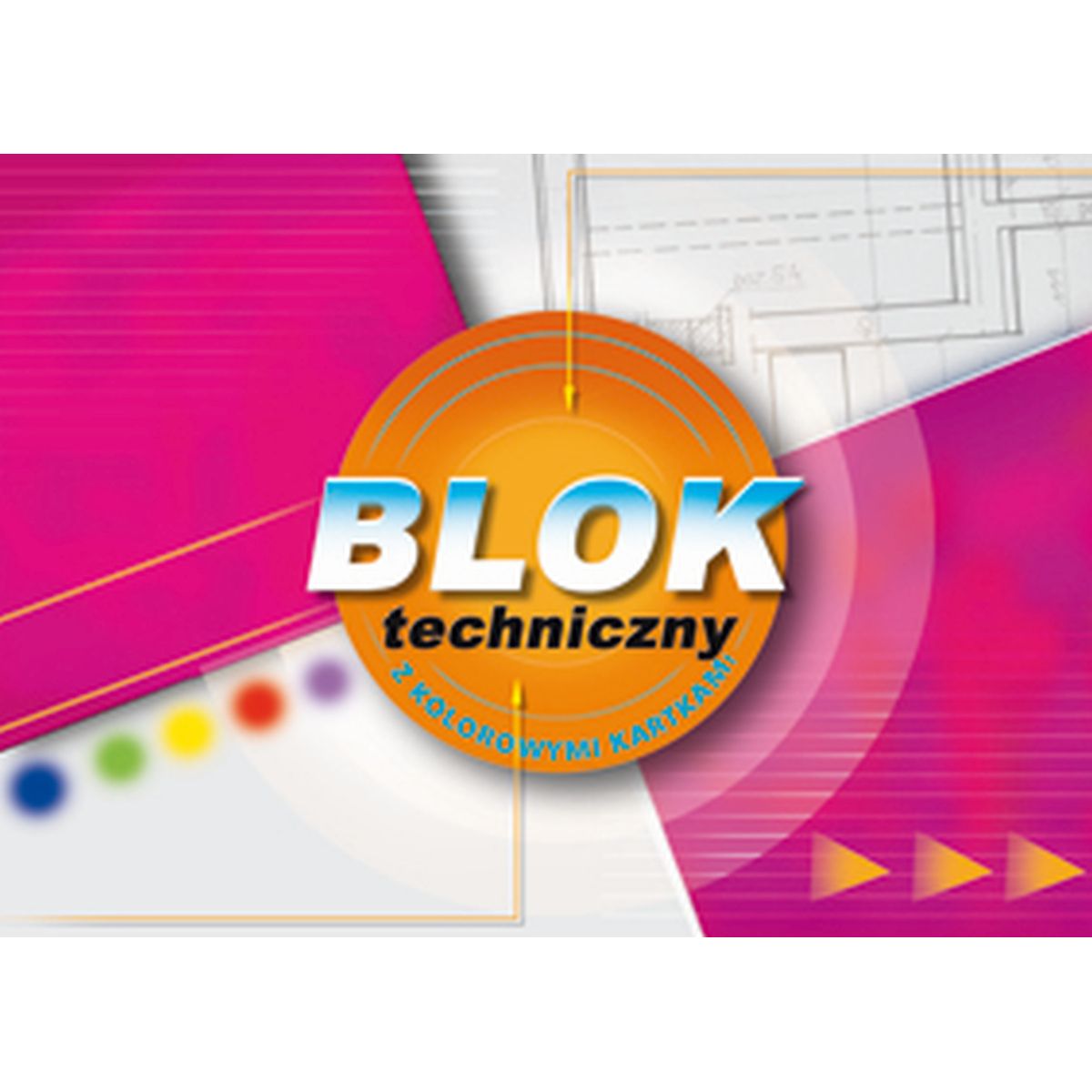 Blok techniczny Kreska