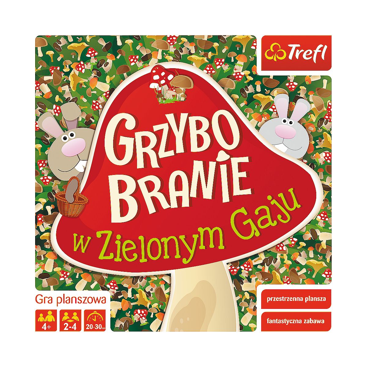 Gra edukacyjna Trefl Grzybobranie w zielonym gaju (00988)