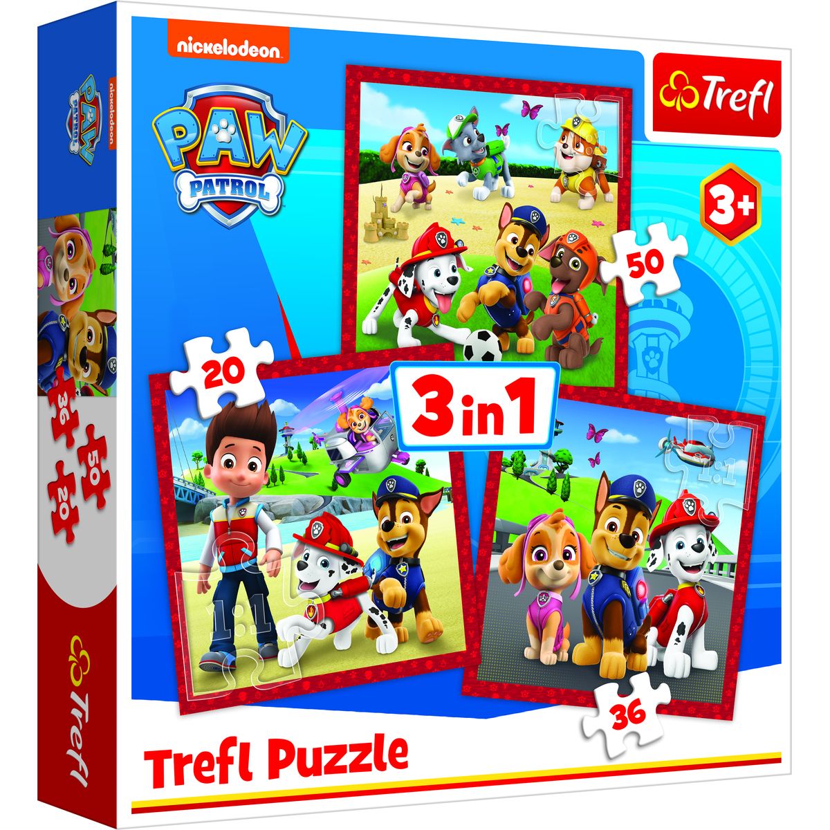 Puzzle Trefl Paw Patrol Wesołe pieski 100 el. (34867)