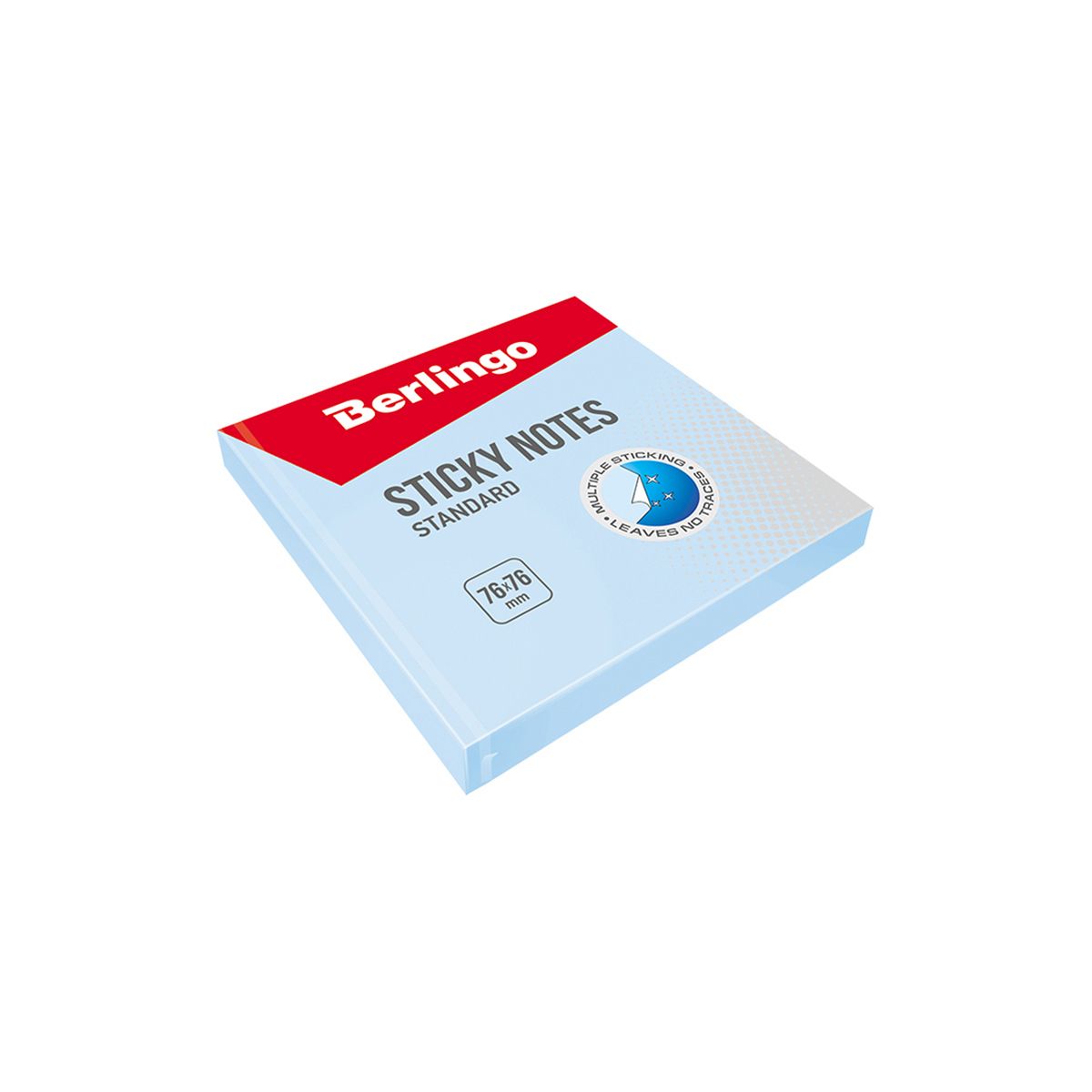 Notes samoprzylepny (karteczki) niebieski 100k [mm:] 76x76 Berlingo (4260107473589)