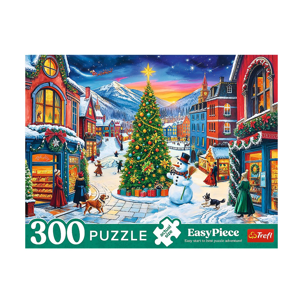 Puzzle Xmass Świąteczne miasteczko 300 el. Trefl (23104)