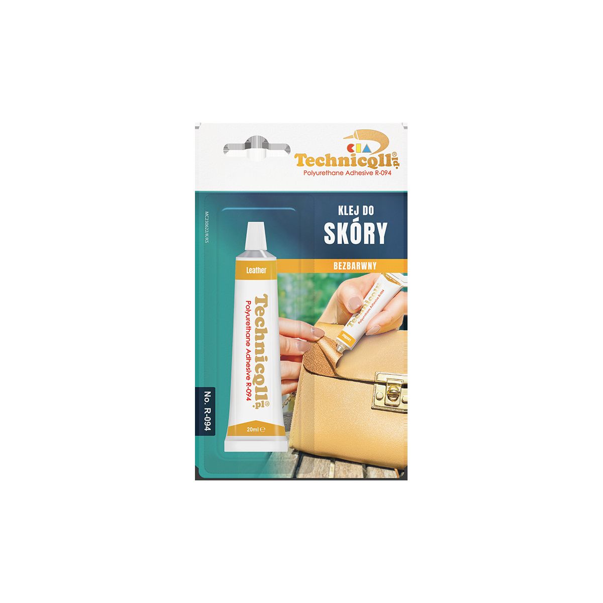 Klej w tubie Technicqll do skóry 20ml (R-094)