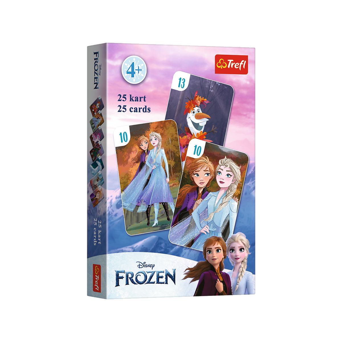 Karty Trefl Frozen Piotruś (08504) 25 sztuk