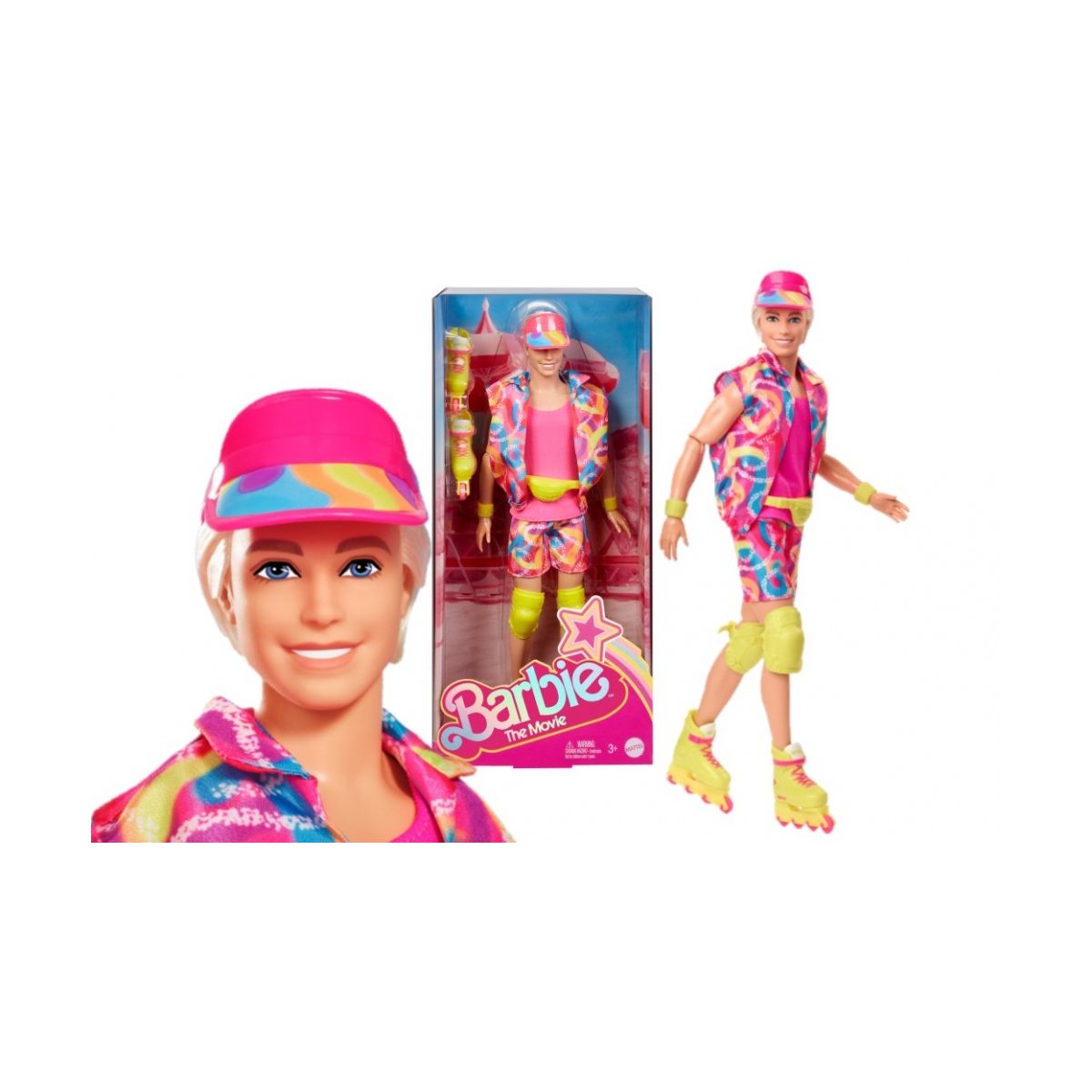 Lalka Mattel Barbie. Ken na rolkach Lalka filmowa [mm:] 290