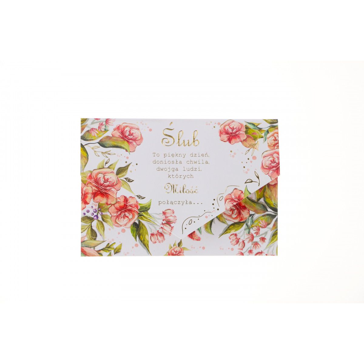 Kartka składana A5 Ślub róża A5 Henry (5905701488285)