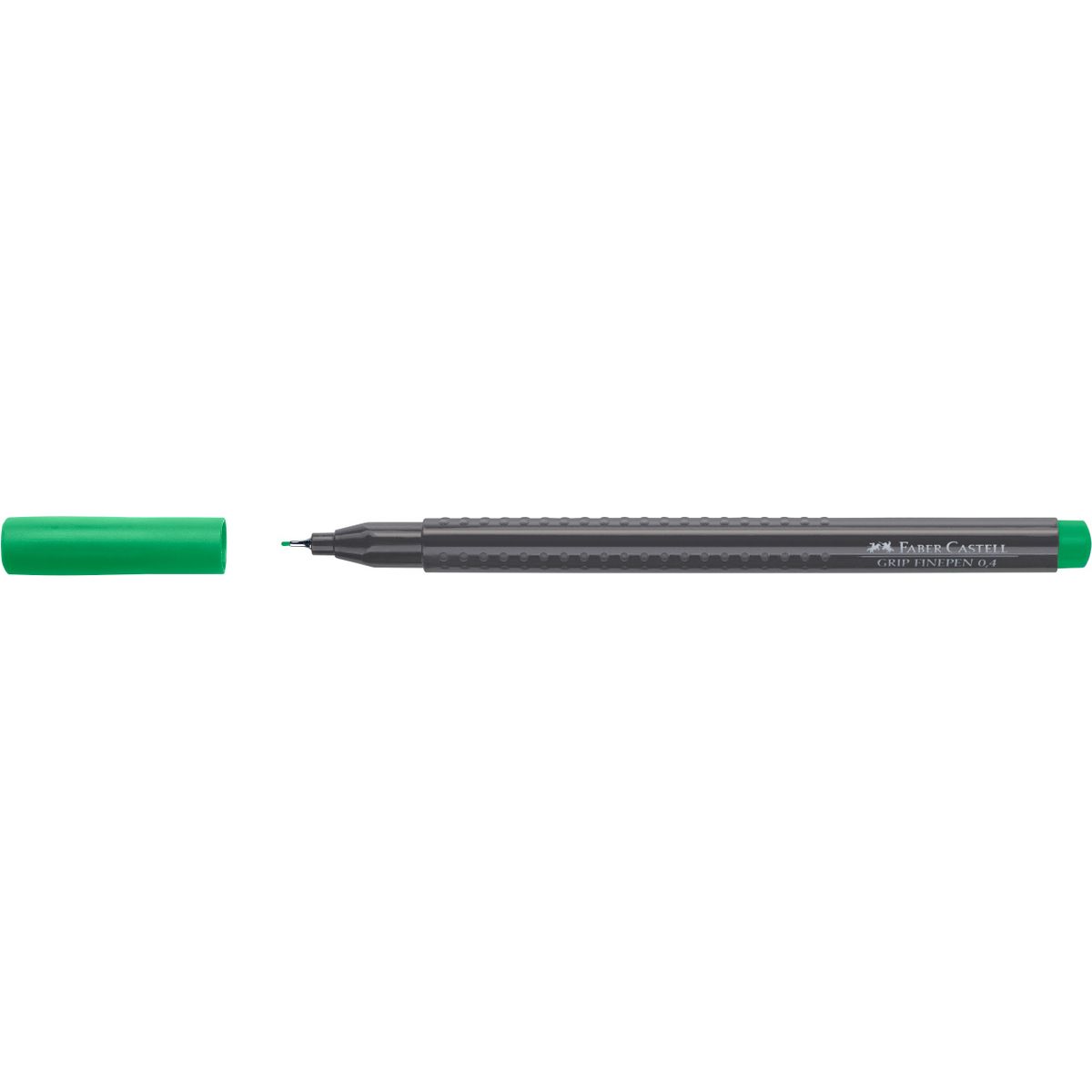 Cienkopis Faber Castell Grip Finepen 0,4 szmaragdowy 0,4mm 1kol. (FC151663)