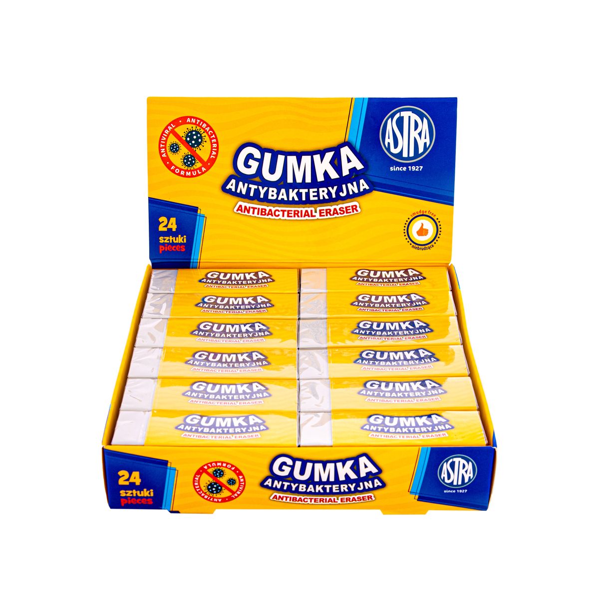 Gumka do mazania Astra antybakteryjna (403022025)