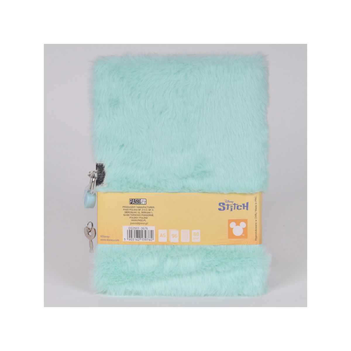 Pamiętnik Paso pluszowy Stitch A5 (DS25FF-3676)