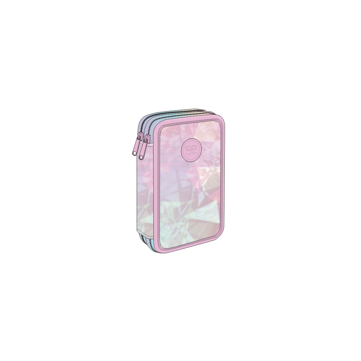 Piórnik Patio CoolPack Jumper 2 TIE DYE (F066912)