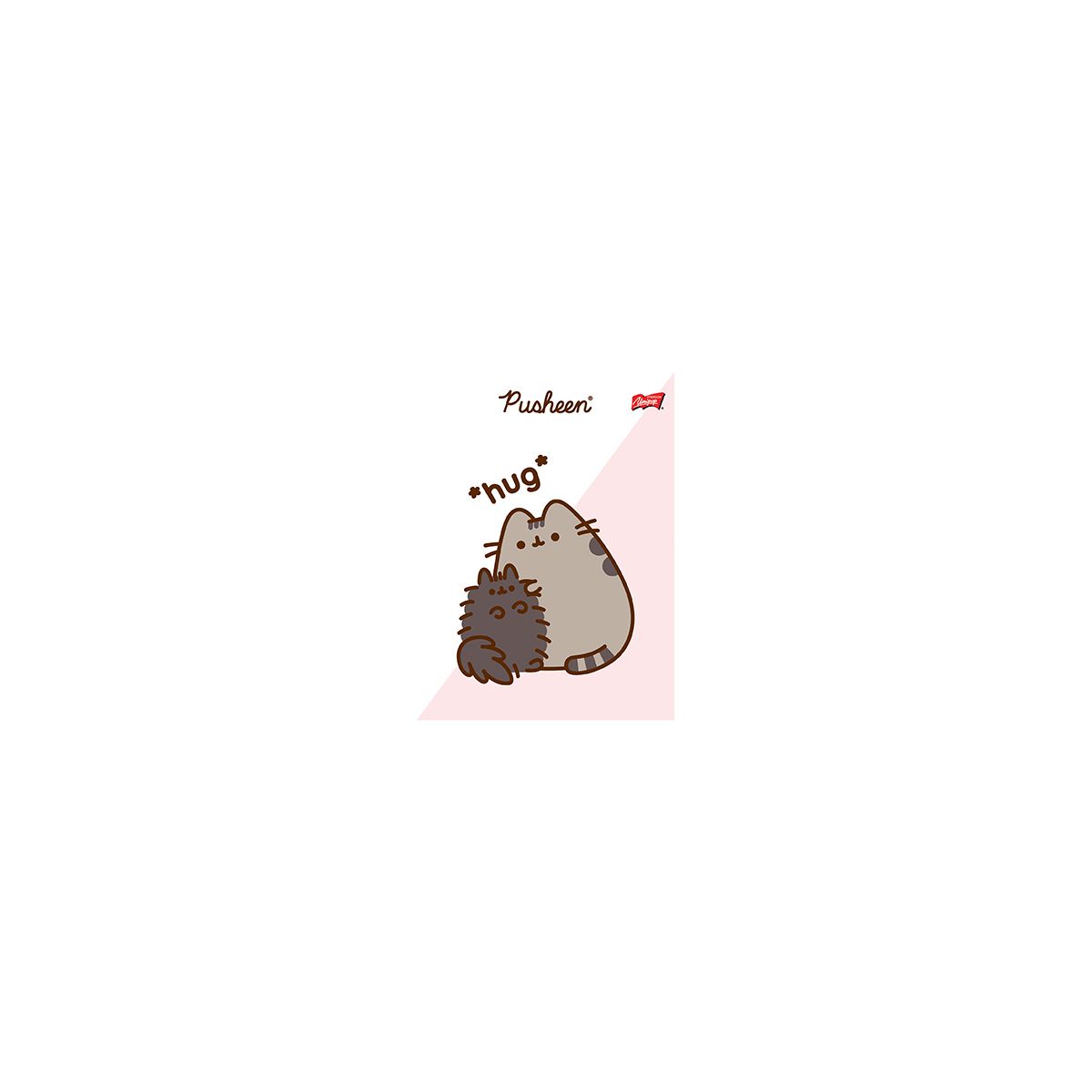 Zeszyt Pusheen A5 32k. 70g linia podwójna kolorowa Unipap