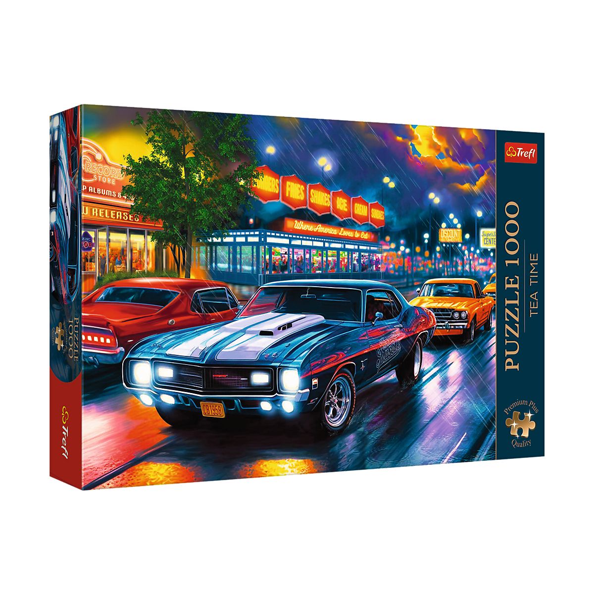 Puzzle Premium Plus Nocna przejażdżka 1000 el. Trefl (12076)