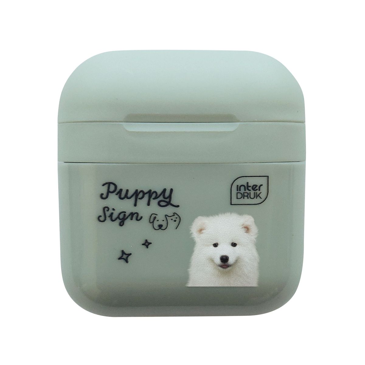 Temperówka Interdruk PUPPY SIGN podwójna mix plastikowa