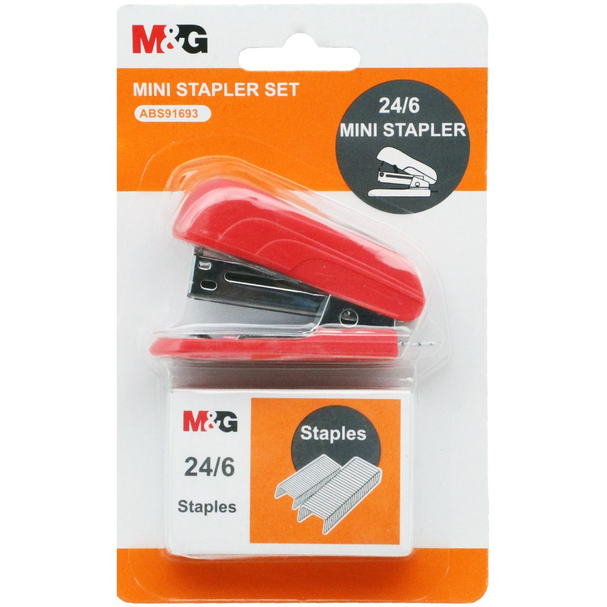 Zszywacz mini 12k (MG ABS92701) M&G