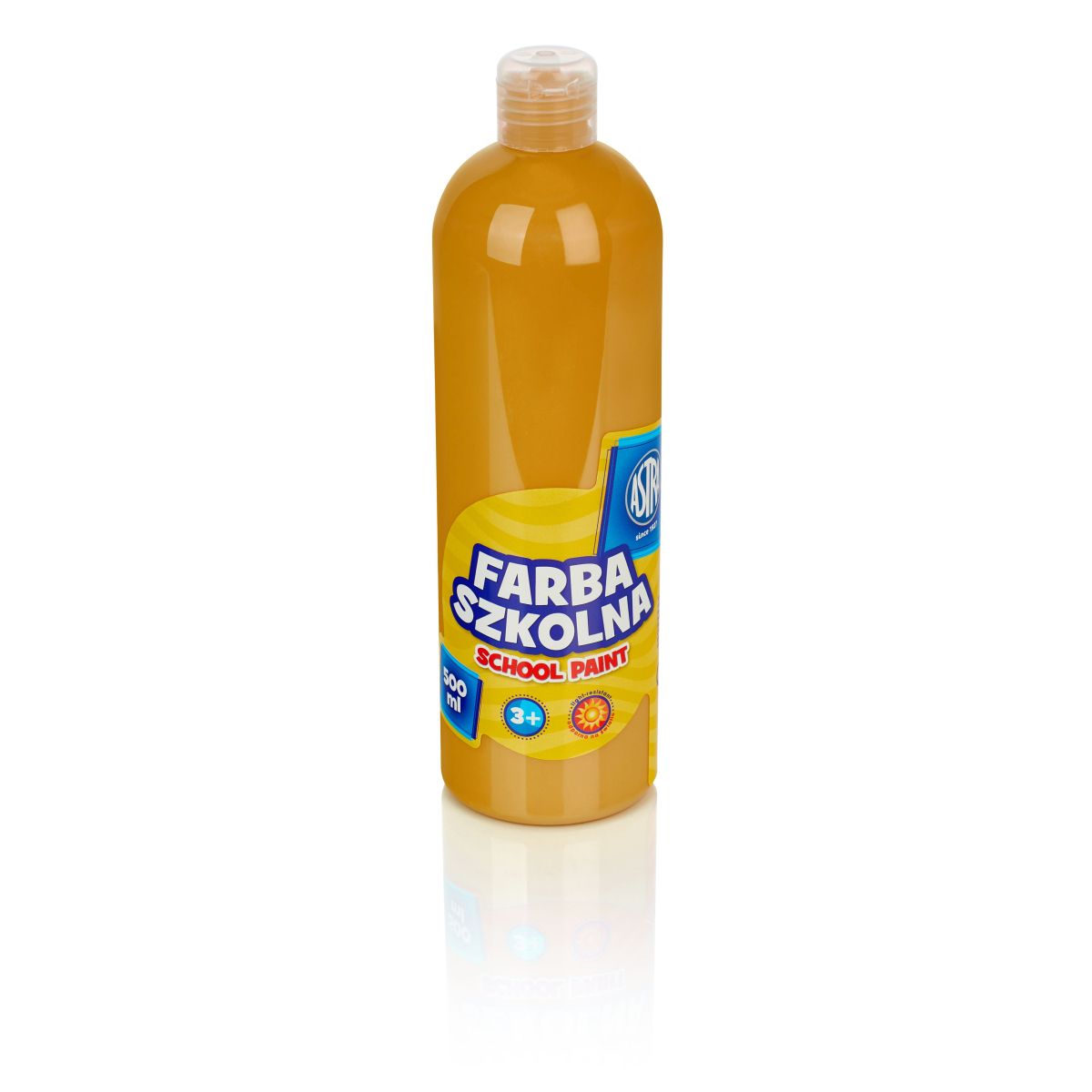 Farby plakatowe Astra kolor: brązowy 500ml 1 kolor. (301109007)