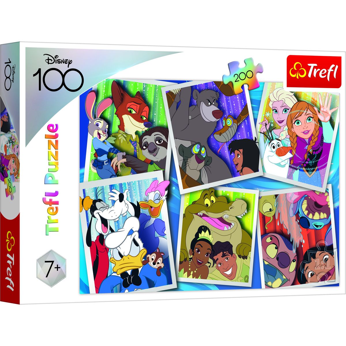 Puzzle Trefl Bohaterowie Disney 200 el. (13299)