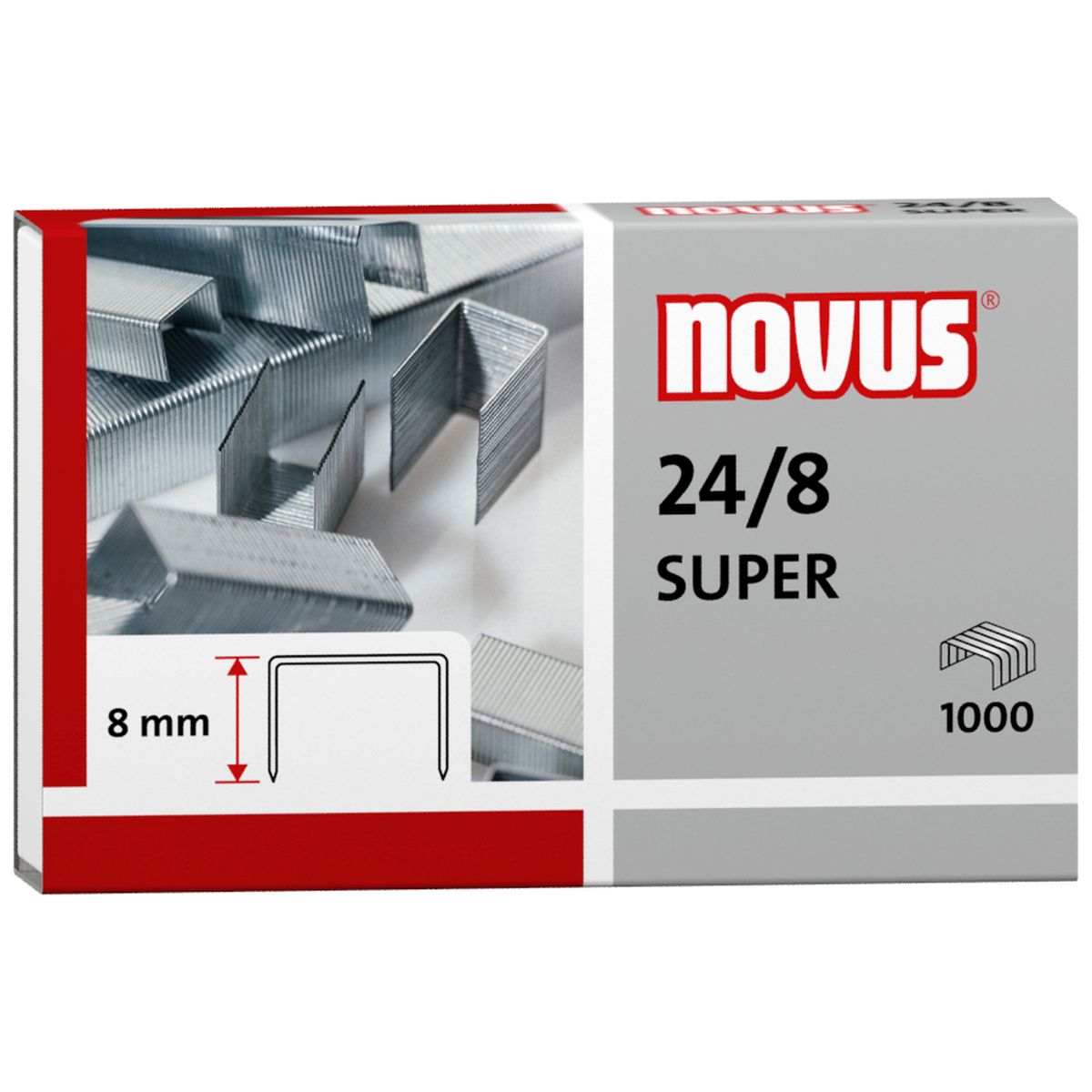 Zszywki 24/8 Novus 1000 szt (24/8)