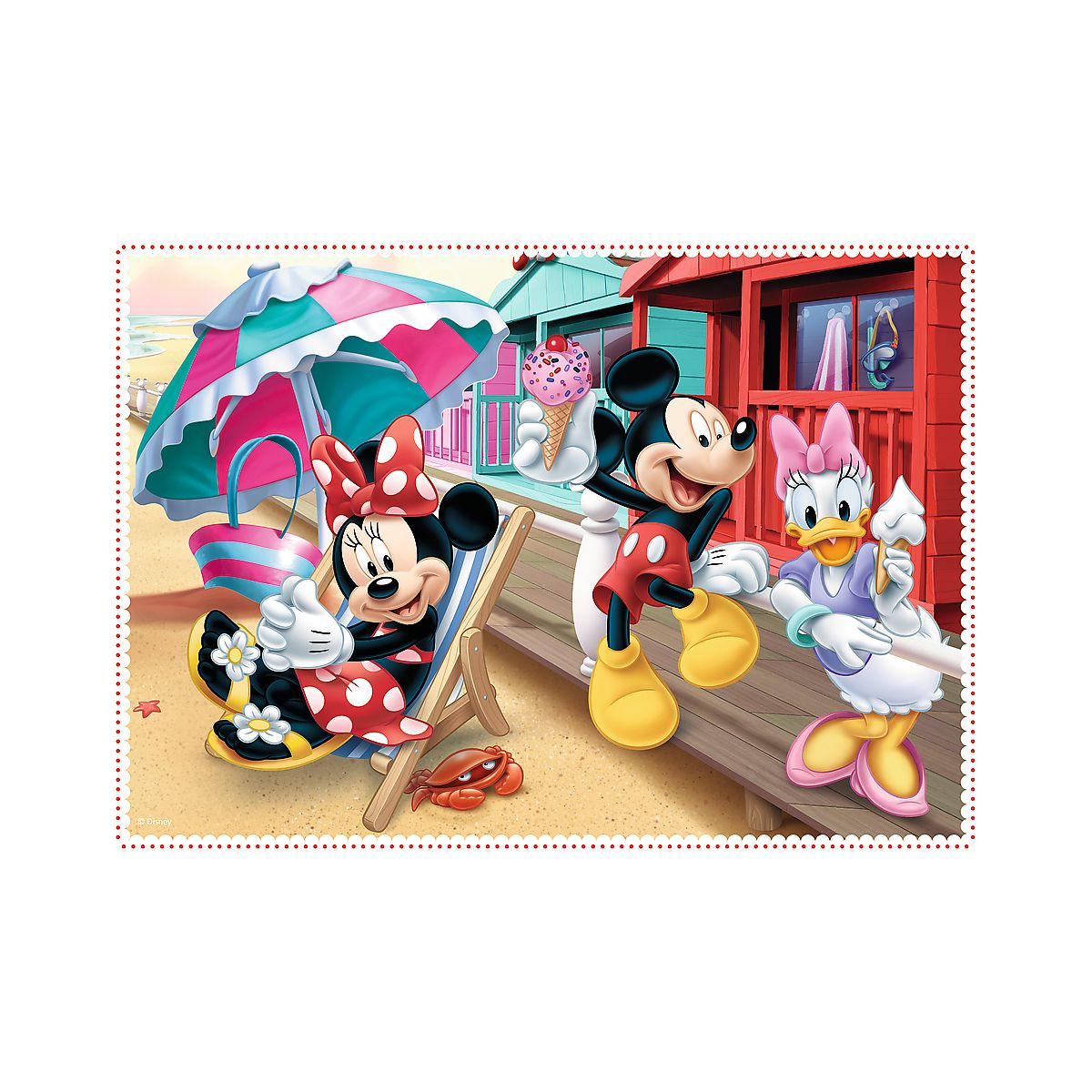 Puzzle Trefl Myszka Minnie 4w1 el. (34355)