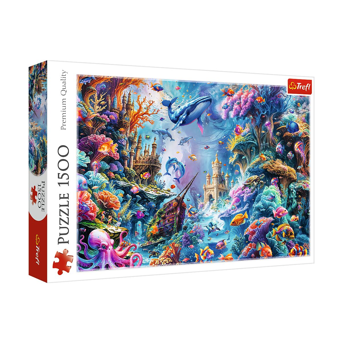 Puzzle Podwodny świat 1500 el. Trefl (26217)