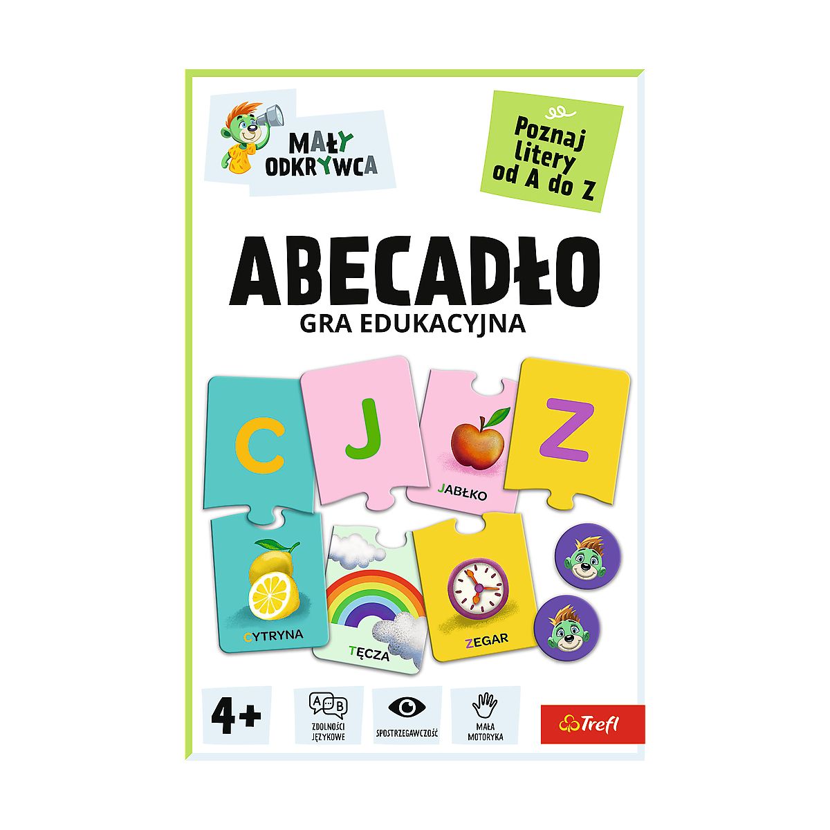 Gra edukacyjna Trefliki Abecadło Trefl (02811)