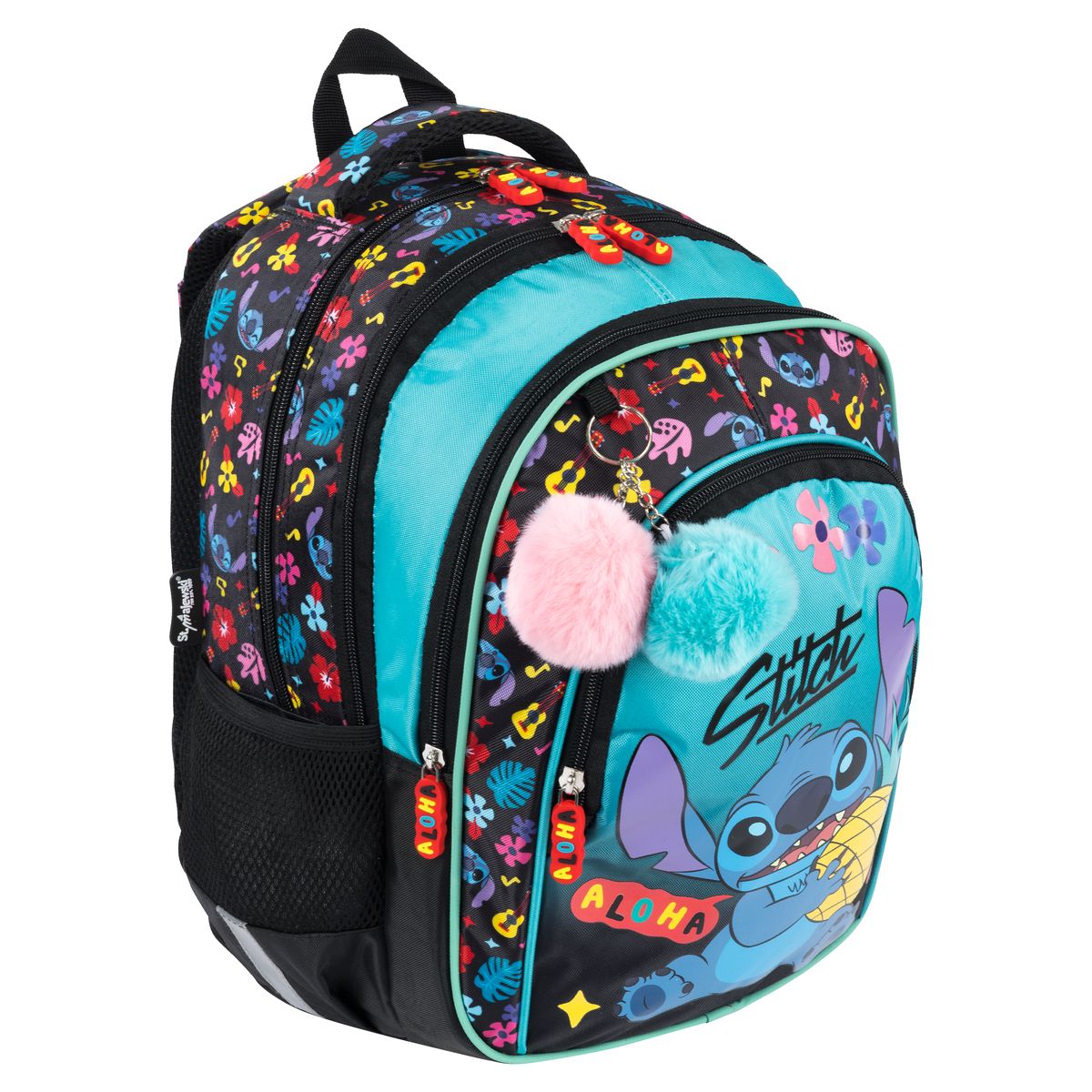 Plecak St.Majewski STITCH MINT ALOHA 4 KOMORY (bpl-58)
