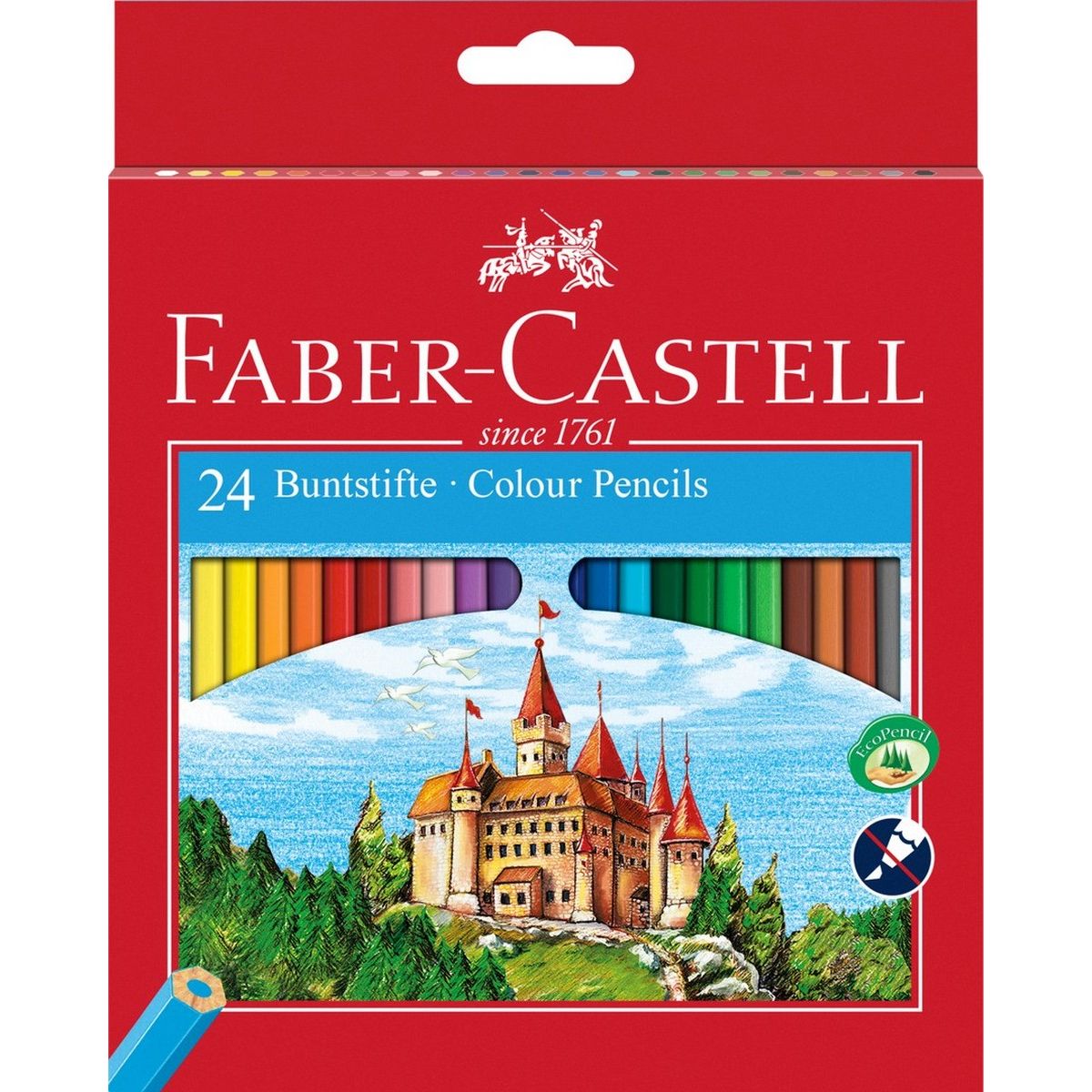 Kredki ołówkowe Faber Castell Zamek 24 kol. (120124)