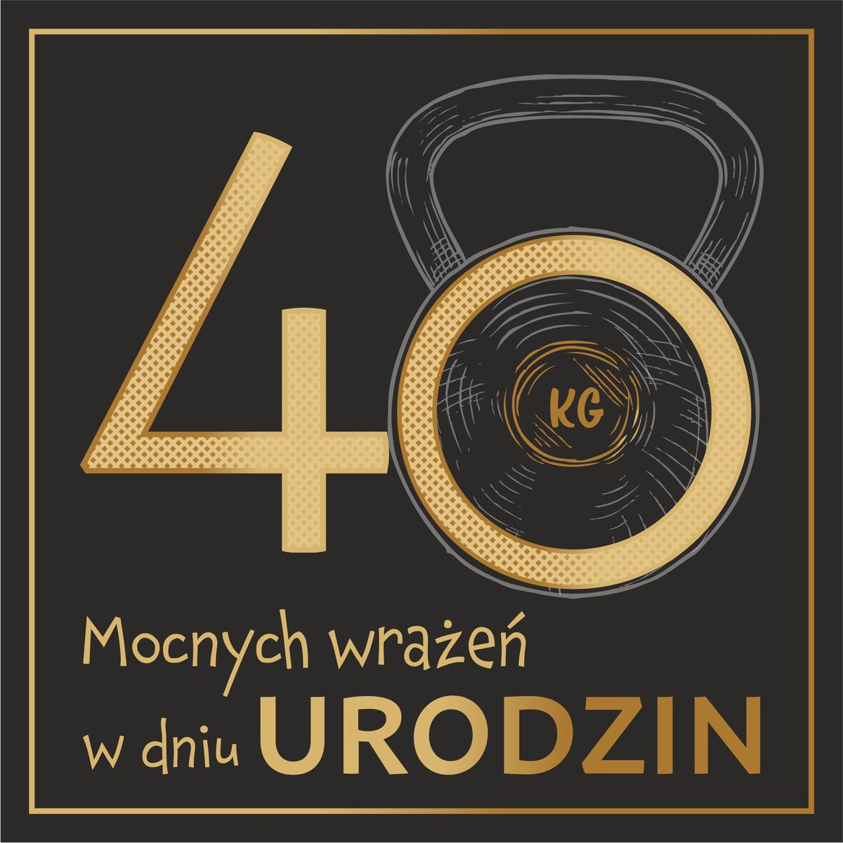 Kartka składana urodzinowy C6 Art Nuvo (5902973359565)