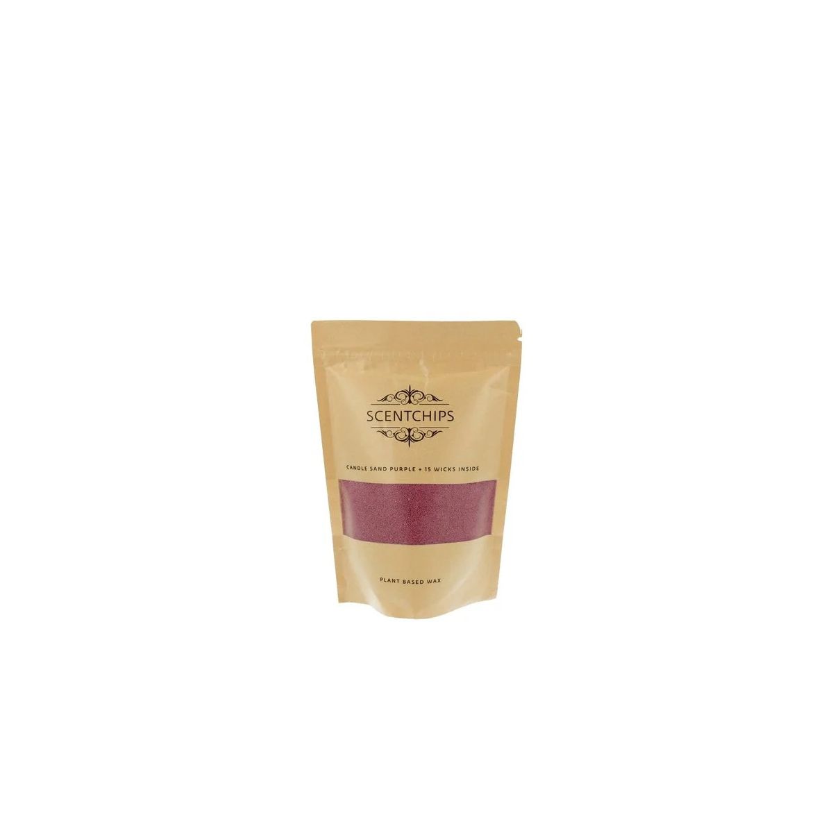 Świeca Pavoncella piaskowa 250g fioletowa (8716516204253)